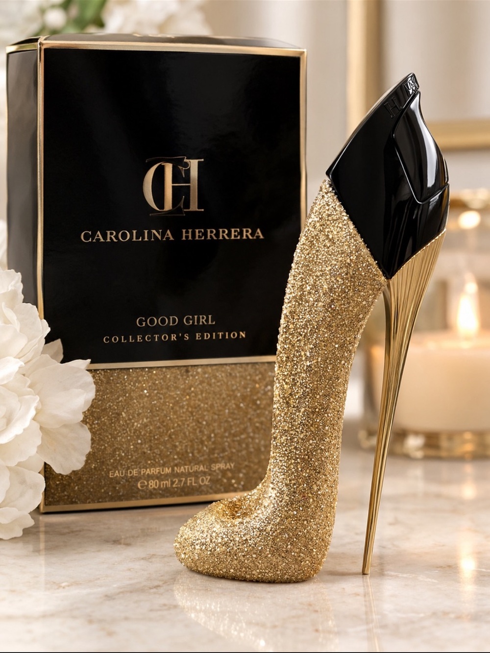 NWOT Carolina Herrera Good Girl Glorious Gold Collectors addition